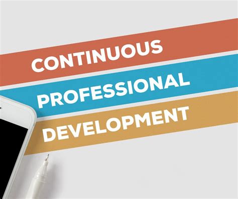 Continuous professional development .